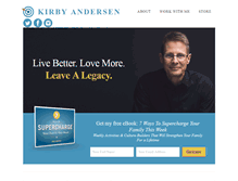 Tablet Screenshot of kirbyandersen.com